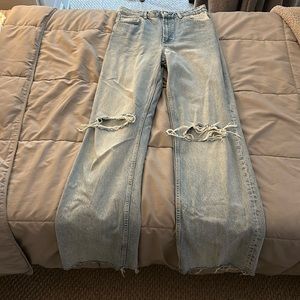 Ripped Zara jeans